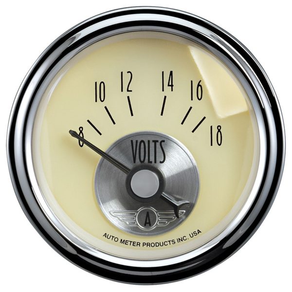 PRESTIGE SERIES                8-18 VOLTS METER SSE IVORY