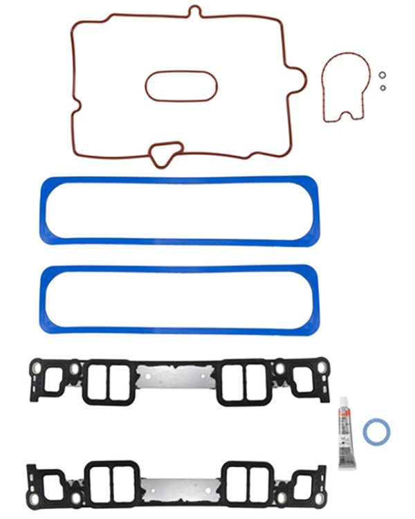 SBC W/VORTEC HEADS INTAKE     GASKET SET PERMADRY MATERIAL