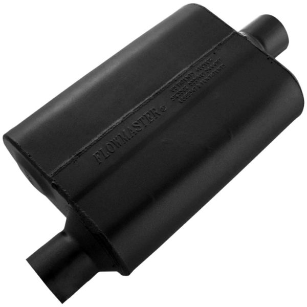 40 SERIES ORIGINAL MUFFLER    2.50" OFFSET IN / CENTRE OUT