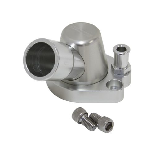 BILLET THERMOSTAT HOUSING SILVHOLDEN V8 HEATER 90 DEG SWIVEL