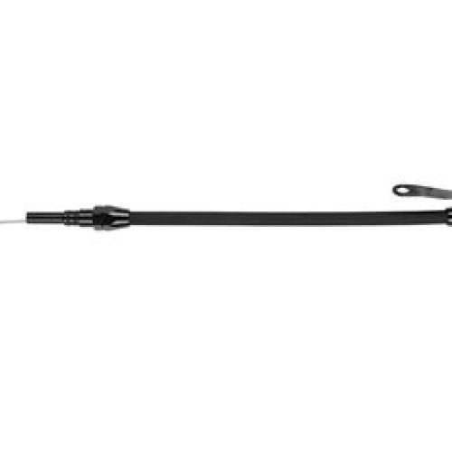 BLACK ENGINE DIPSTICK SB CHEV LATE MODEL 1980-  DRIVER SIDE
