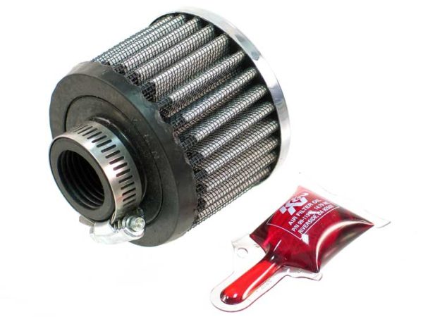 1 UNIV. CLAMP-ON FILTER       3 O.D, 2.5 HIGH, CHROME TOP