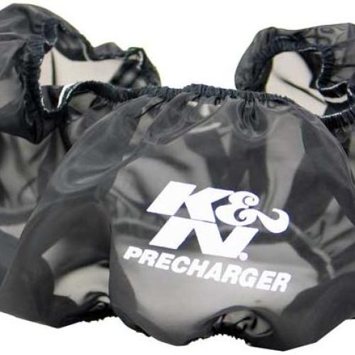 K&N PRECHARGER,ROUND. 14″ X 5″ BLACK