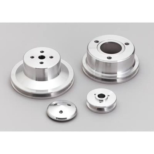 MARCH V-BELT PULLEY SET SINGLEFORD 289-351W 1965-69 3-BOLT