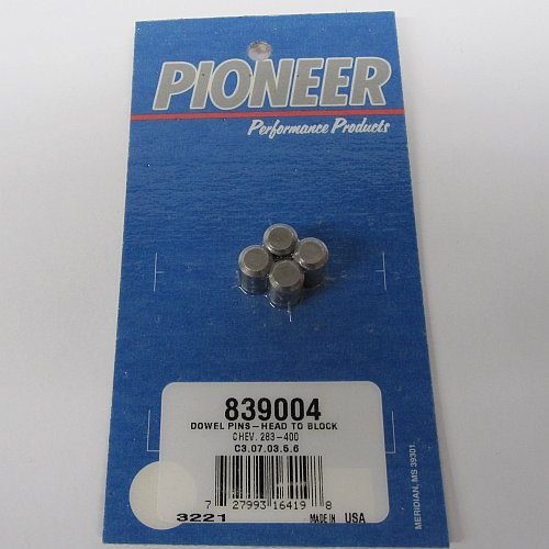 SB CHEV CYLINDER HEAD DOWEL   PINS *** 4 PACK *** SBC HOLDEN