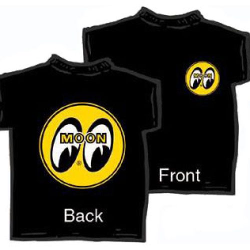 MOONEYES ORIGINAL BLK T SHIRT MEDIUM