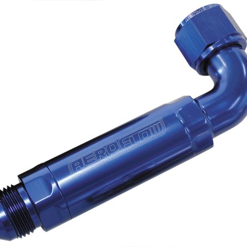 -12AN 90 DEG TO INLINE FILTER FOR USE WITH DRY SUMP PANS