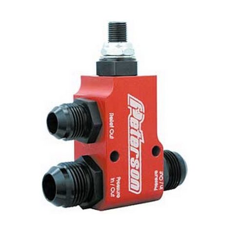REMOTE RELIEF VALVE. -12AN OILLINE & -10 RELIEF LINE “BLACK”