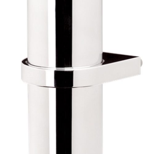 BILLET OVERFLOW TANK  8.75″ L POLISHED SMOOTH