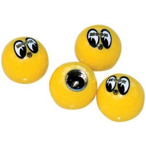 MOON YELLOW BALL AIR VALVE CAPPAIR YELLOW MOON BALL