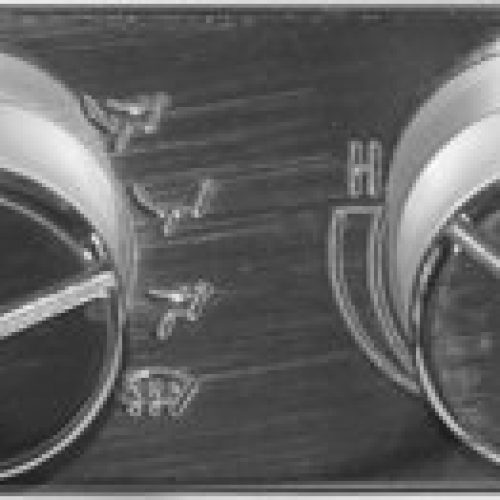VINTAGE AIR 4 KNOB STREAMLINE.BILLET POLISH GENII CONTROLLER