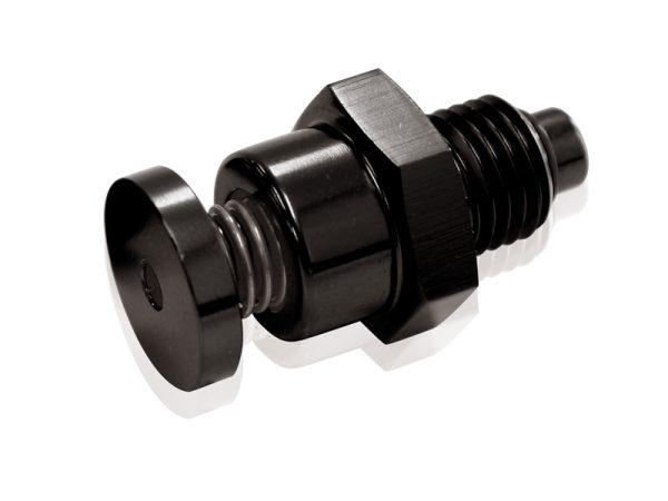 BLOWER PRESSURE RELIEF VALVE  BLACK 1/8" THREAD