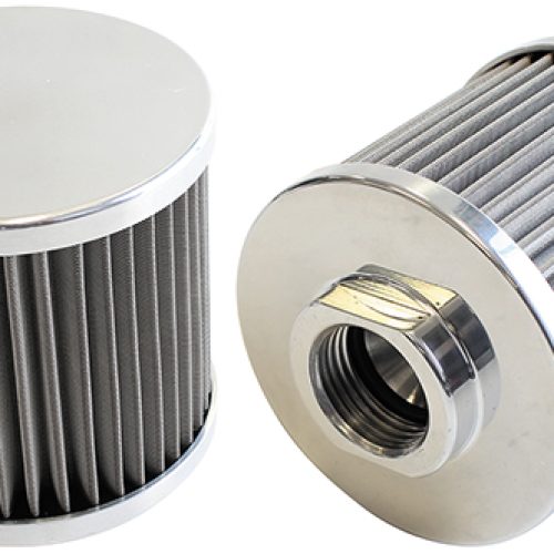 -12AN S/S BILLET BREATHER     WITH FEMALE -12AN RE-USABLE