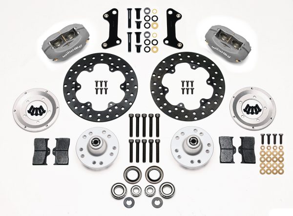 DRAG RACE FRONT BRAKE KIT FOR CAMARO, HQ DRILLED ROTOR