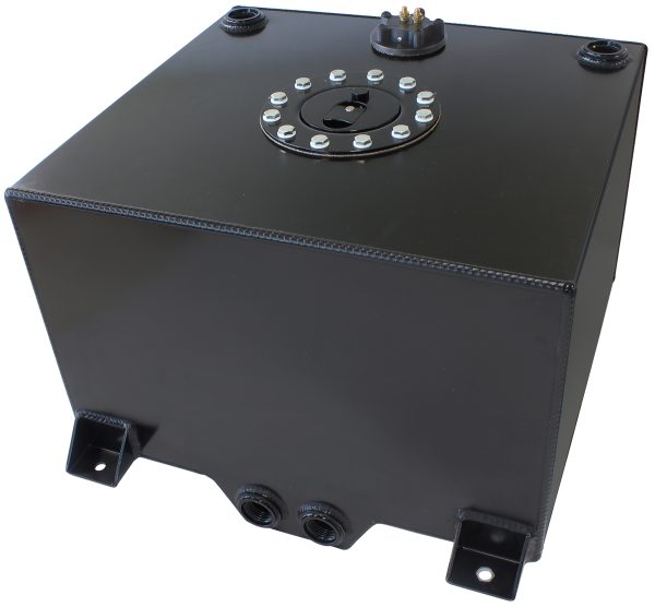 BLACK ALLOY FUEL CELL 57 LITRE15 US GALLONS WITH CAVITY/SEND