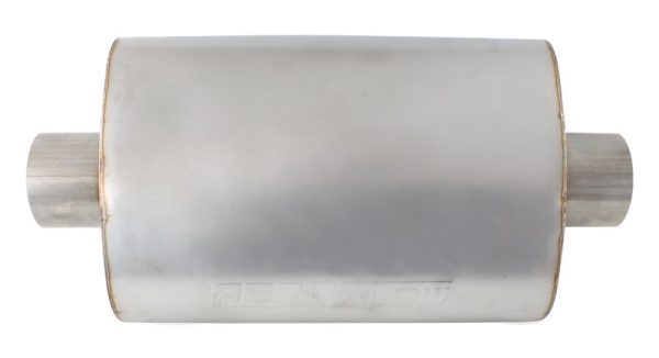3" CENTER / CENTER MUFFLER    13.75" LENGTH, 9.45" W, 5.3" H