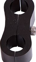 BILLET DUAL HOSE SEPARATOR    BLACK