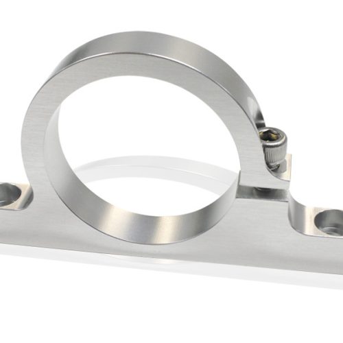 AEROFLOW BILLET FILTER BRACKETFOR 1-1/4″ DIAM FILT POLISHED