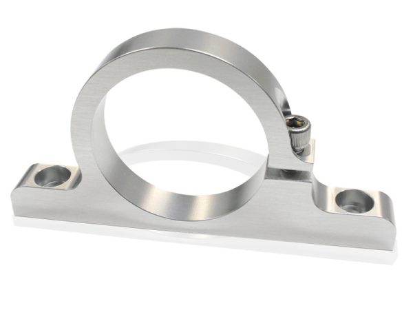 AEROFLOW BILLET FILTER BRACKETFOR 1-1/4" DIAM FILT POLISHED