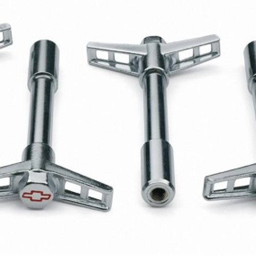 VALVE COVER WING NUTS CHROME  4 PER PACKAGE CHEV