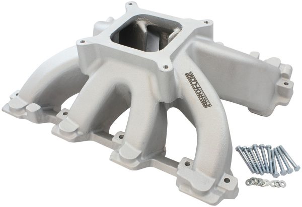 GM LS CARBY HI RISE INTAKE    MANIFOLD CATHEDRAL NON EFI LS1