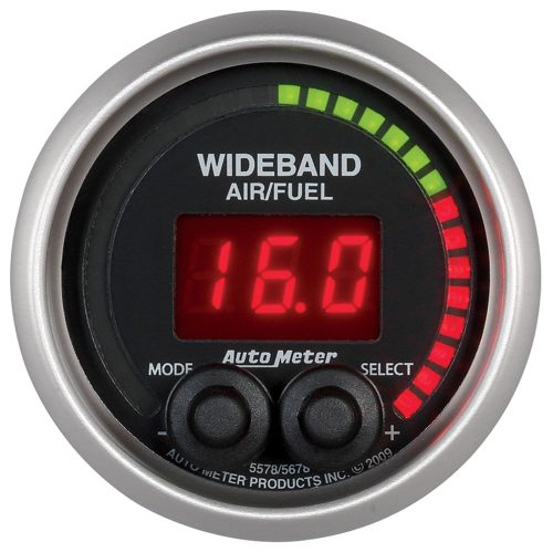 ELITE 2-1/16″ AIR FUEL RATIO  WIDEBAND, FULL SWEEP ELECTRIC