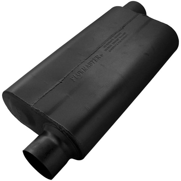 50 SERIES DELTA FLOW MUFFLER  3.00" OFFSET IN / OFFSET OUT