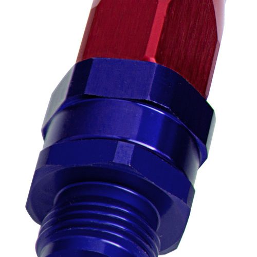 MALE -10AN TO -10AN HOSE END  BLUE STRAIGHT MALE TO MALE