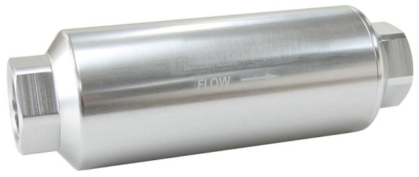 AEROFLOW PRO FILTER 100 MICRONSILVER FEMALE-12ORB 2 x 5.5"