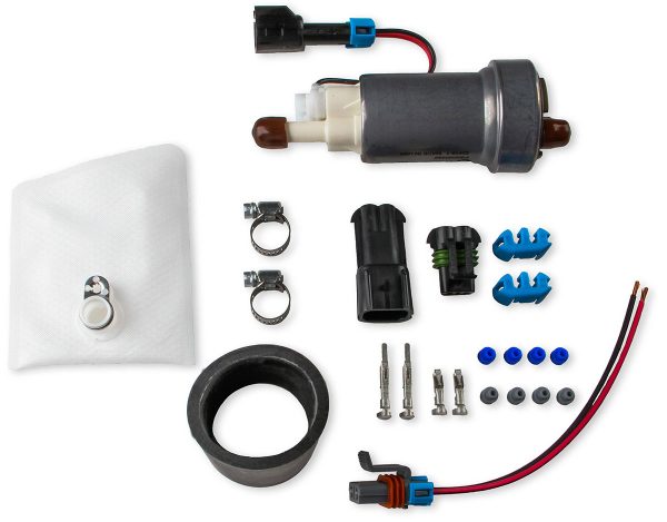 HOLLEY 470LPH E85 FUEL PUMP   UNIVERSAL. IN TANK WITH KIT