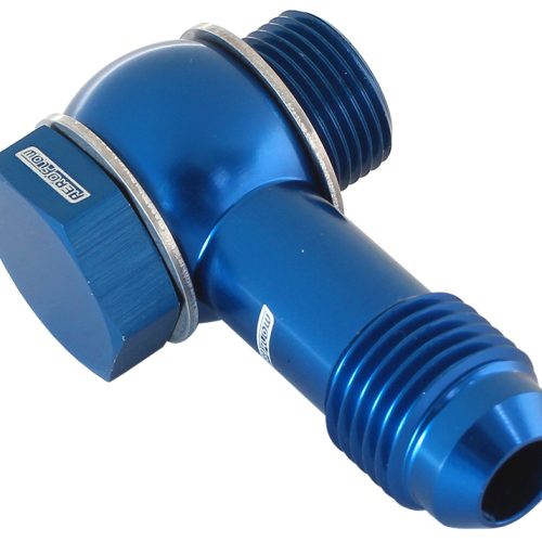 HOLLEY FITECH 9/16″-24 to -6  INLET FITTING KIT BLUE