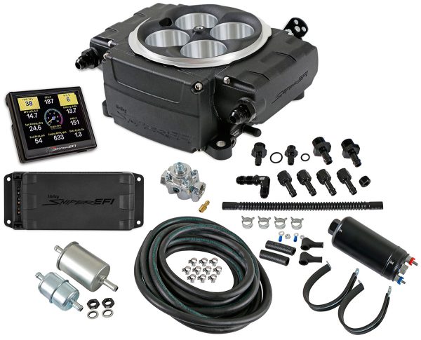 HOLLEY SNIPER 2 EFI BLACK     WITH PDM SELF TUNING