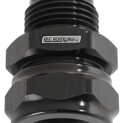3/8″ BARB TO -6AN ADAPTER     BLACK CONVERTS MALE BARB TO AN