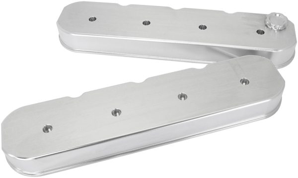 GM LS BILLET VALVE COVERS PAIRRAW NO LOGO NO COILS
