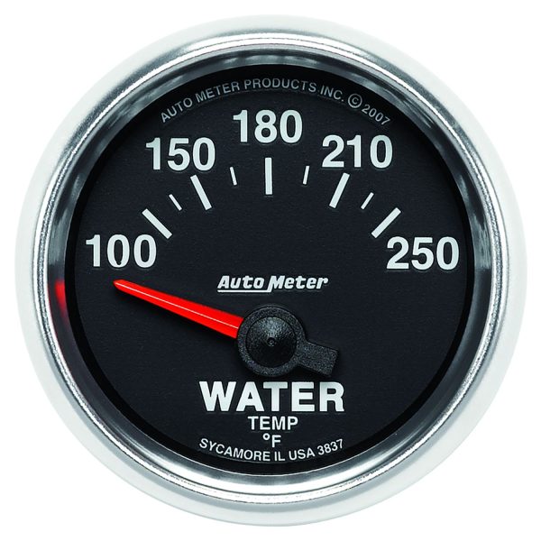 GS 2-1/16" ELECTRIC WATER TEMPGAUGE, 100-250°F