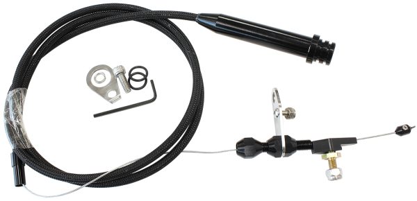 AEROFLOW KICKDOWN CABLE TH700 4L60 EARLY BLACK FINISH