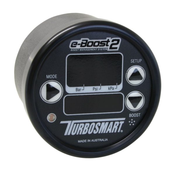 E-BOOST2 BOOST CONTROLLER 60mm60PSI BLACK FACE& BEZEL.