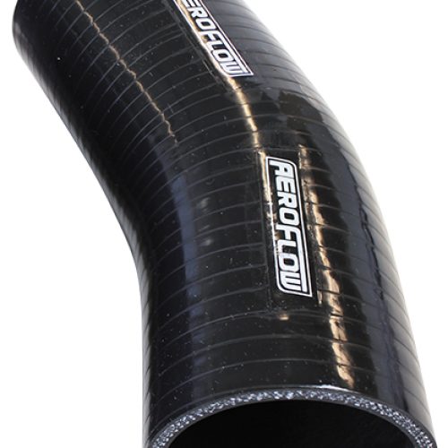 Silicone Hose 23 Deg; Black   I.D 2.50″ 63mm, Wall 5.3mm,