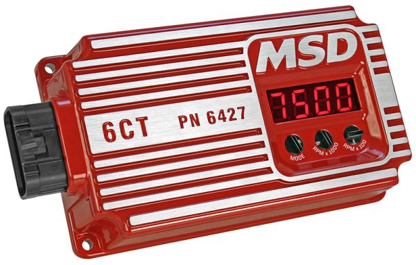 MSD 6CT IGNITION CONTROL      WITH REV LIMITER & LED DISPLAY