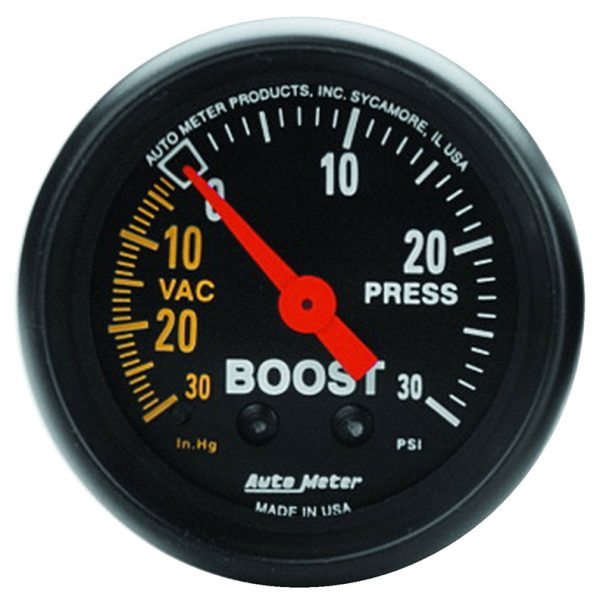 Z-SERIES 2-1/16" BOOST/VACUUM 30IN/HG-30PSI, MECHANICAL,10FT