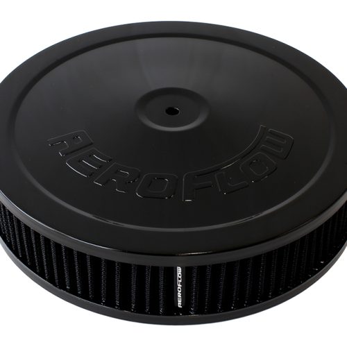 9″ X 2″  AIR CLEANER  ASSEMBLY5-1/8″ NECK, BLACK, COTTON
