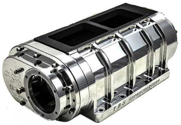 BLOWER 8-71 BILLET POLISHED   BILLET HIGH HELIX ROTORS