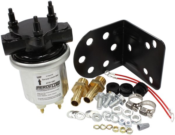 COMPACT SILVER FUEL PUMP      6-8 PSI 100 GPH ELECTRIC LIFT