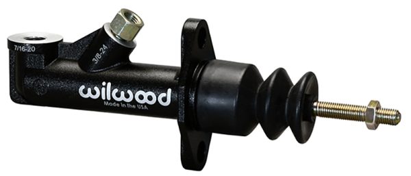GS MASTER CYLINDER, .75" BORE REMOTE RESERVOIR, BLACK