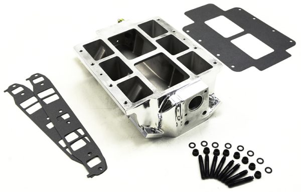 SBC BLOWER POLISHED MANIFOLD
