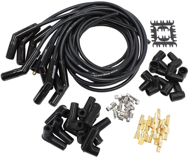 CERAMIC UNIV 135 DEG LEAD SET BLACK 135 PLUG ENDS STD HEI V8