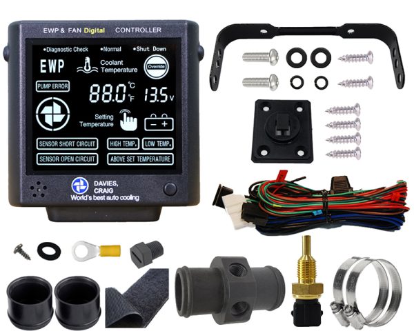 LCD EWP/FAN DIGITAL CONTROLLER12V & 24V.