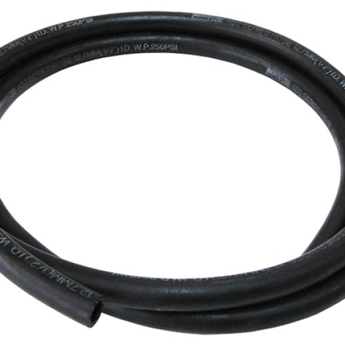 BLACK PUSH LOCK HOSE -6 (3/8″)2M RUBBER 9.5mm ID 15.8mm OD