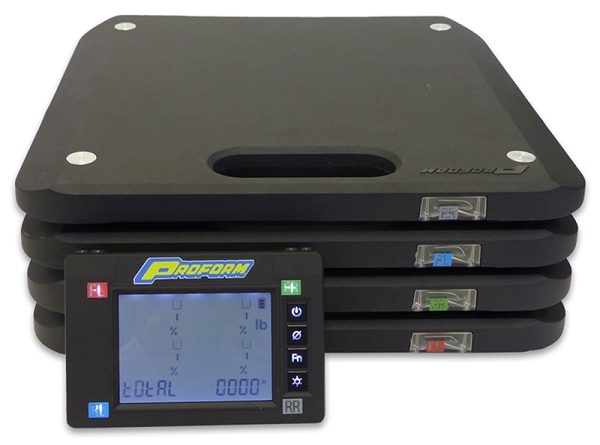 7000LB SLIM WIRELESS VEHICLE  SCALES. 3150KG. DIE CAST ALUM
