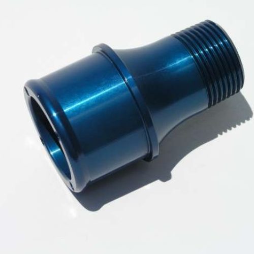 1-3/4″ SHORT HOSE FITTING     SUIT ELECT WATER PUMP BLUE